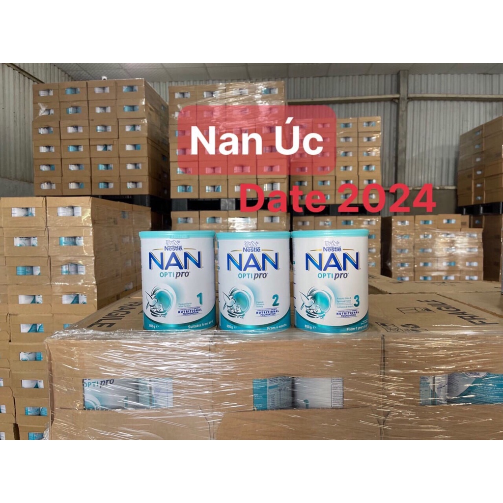 Sữa Nan Úc optipro số 3 lon 800g mẫu mới nhất