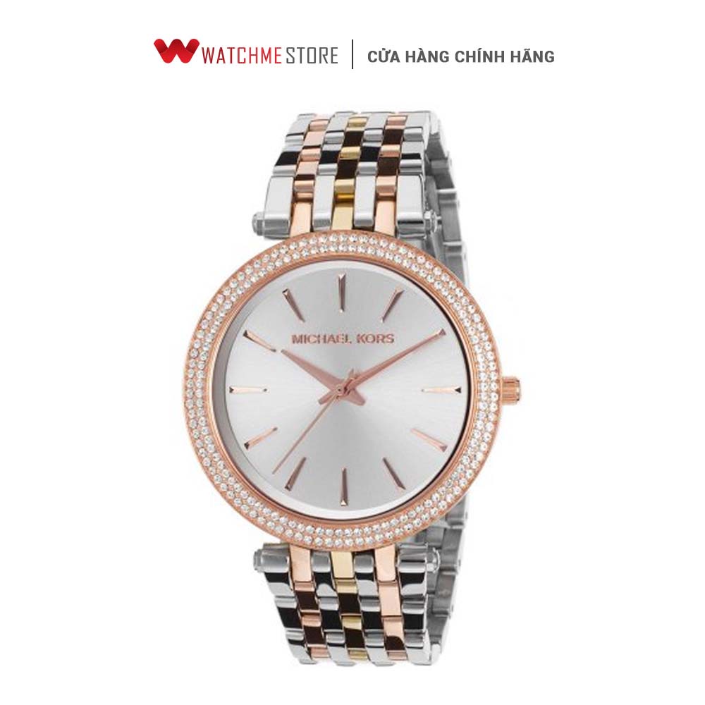 [ ĐẶC BIỆT 18-29.07 - VOUCHER 10%] - Đồng hồ Nữ Michael Kors dây kim loại MK3203