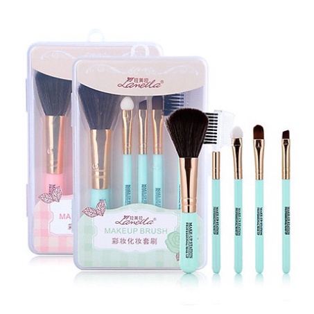 Hộp cọ trang điểm 5 món Set cọ trang điểm Lameila LL0780