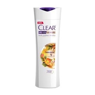Dầu Gội Sạch Gàu Nuôi Dưỡng Da Đầu Clear Thảo Dược Chai 140G