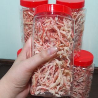 Mực xé sợi hấp nước dừa