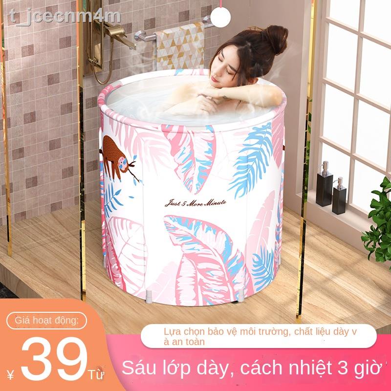 ₪Xô tắm người lớn gấp hộ gia đình trẻ em chậu vệ sinh bồn toàn thân