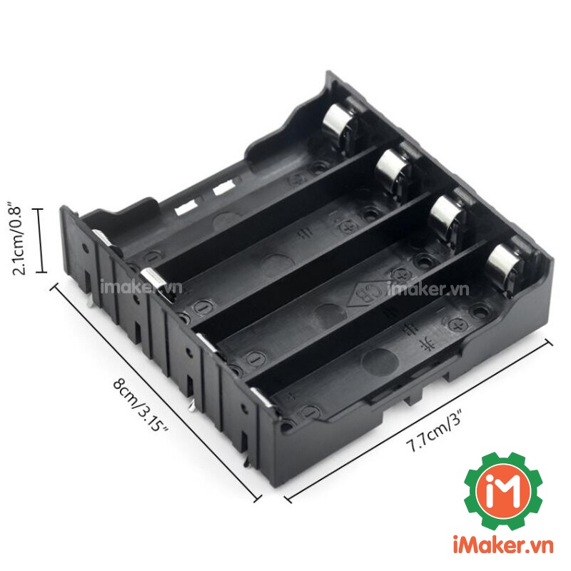 Đế Pin 18650 Hàn PCB Nhiều Kích Thước