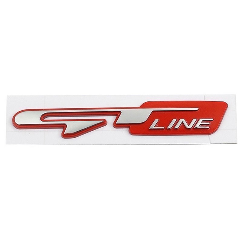Chữ Dán Trang Trí  GT GT Line 3D cho xe hơi KIA Optima K3 K5 KX3 Cerato