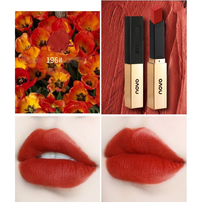 Son môi NOVO thỏi vuông hàng nội địa siêu lì,mềm mịn | BigBuy360 - bigbuy360.vn