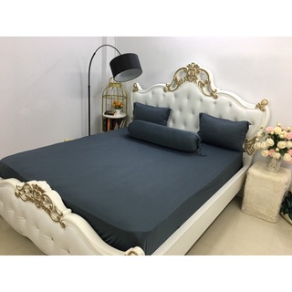 drap thun., Bộ Drap Thun Hàn Quốc Mát Lạnh {4 MÓN} Cực Hot