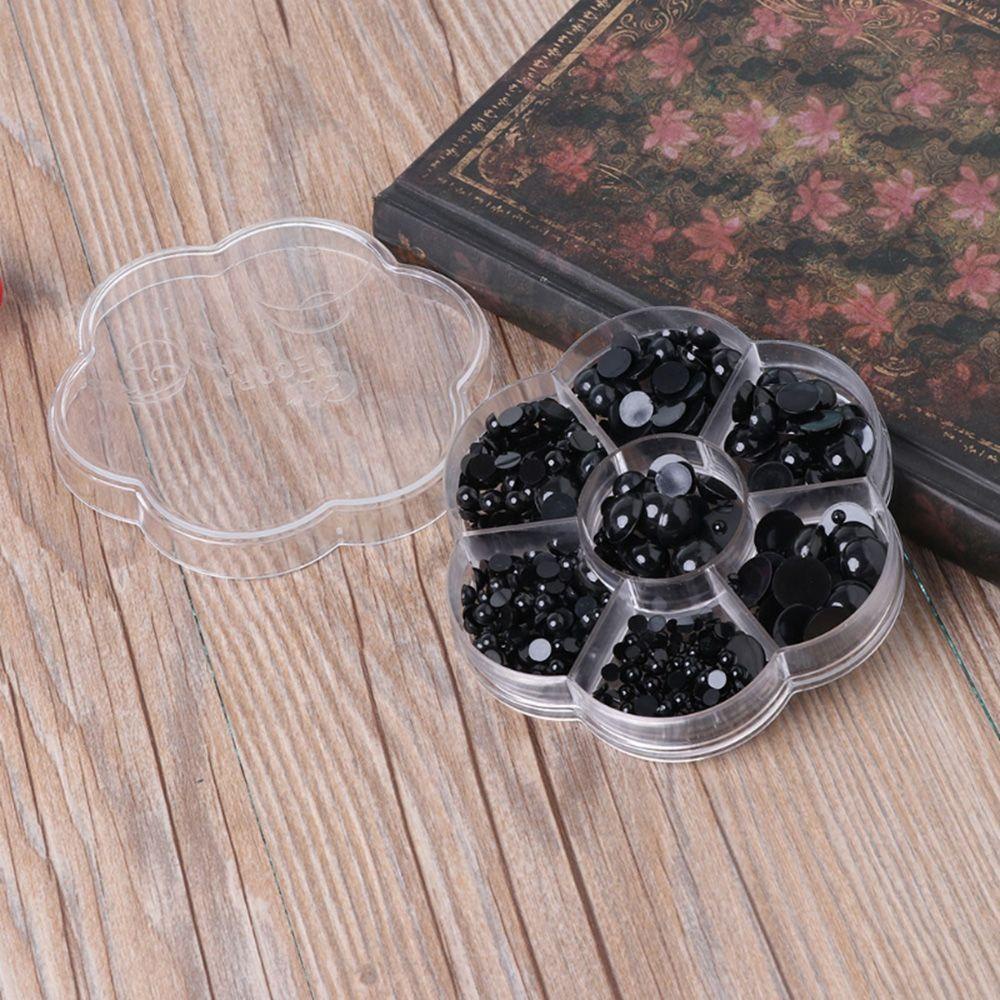 BEBETTERM Mắt Gấu Bông Màu Đen Kích Thước 3-12mm