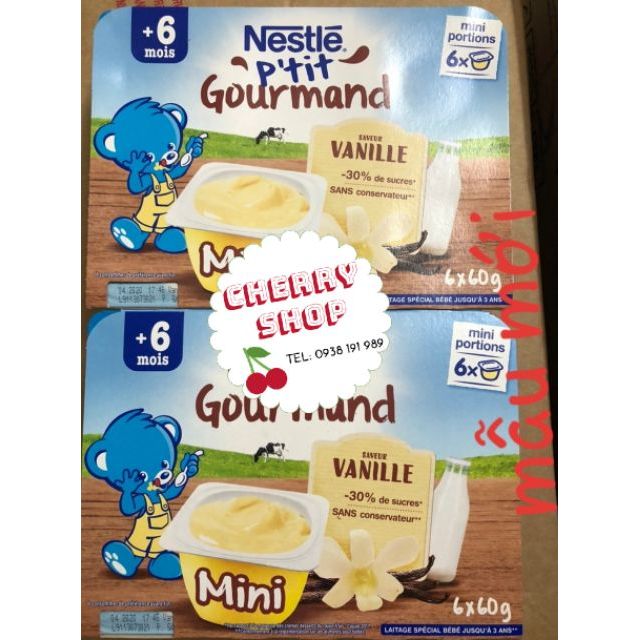 Váng sữa Nestle Pháp date 2022