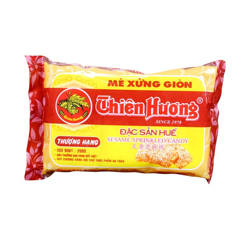 Mè xửng giòn Thiên Hương gói lớn hạn sử dụng mới nhất chính hãng - Đặc sản Huế