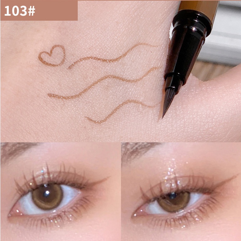 Bút Kẻ Mắt Nước XIXI đầu Kẻ Mảnh Pretty Eyes