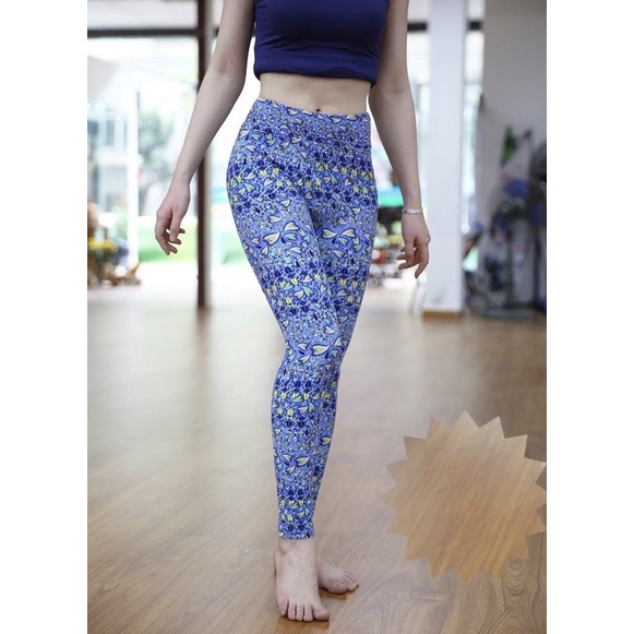 Quần Legging Hoạ Tiết Xuất Dư Lularoe