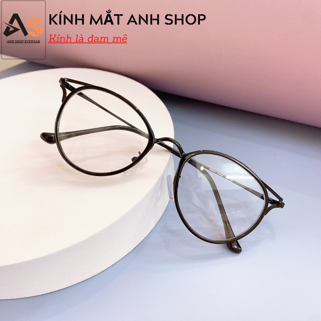 Kính mắt mèo nhỏ nữ giới chất liệu kim loại kiểu dáng trẻ trung thanh lịch 90029