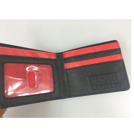 Leather wallet printed with funny superhero motifs for men | BigBuy360 - bigbuy360.vn