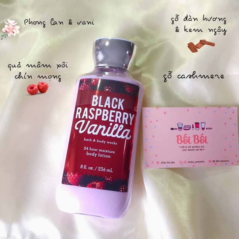 Lotion dưỡng thể hương nước hoa BATH & BODY WORKS