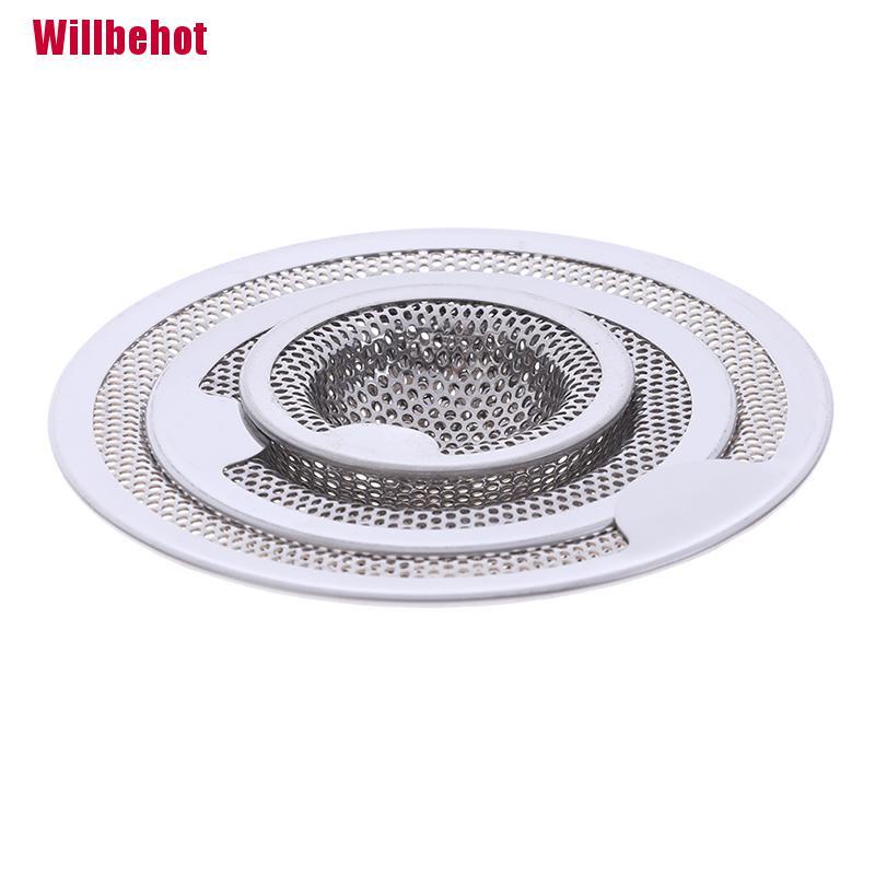 Lưới Lọc Rác Bồn Rửa Chén Bằng Thép Không Gỉ 3 Kích Cỡ