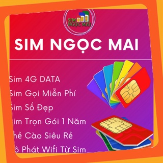 HÀNG CHẤT LƯỢNG Sim 4G Mobifone CS3N – CS6N – MDT250A – 12FD50 – 12C90N toàn bộ một năm – giới hạn max Data – Sim Ngọc M