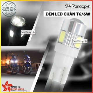 1 bộ 2 bóng đèn led chân t10 siêu sáng - sản xuất tại hồng kông
