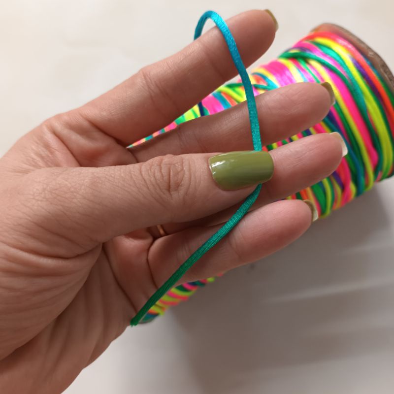 Cuộn dây tim 3mm 7 màu làm handmade