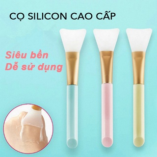 Cọ Quét Silicone Cao Cấp - Cọ Đắp Mặt Nạ -Que Trộn Kem - Chén Bát Trộn