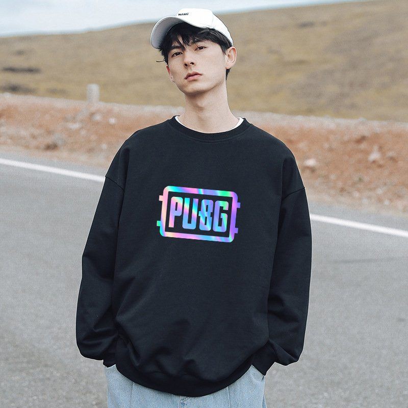 Áo Sweater PUBG Phản Quang Unisex Freesize Dưới 75 Kg AS15