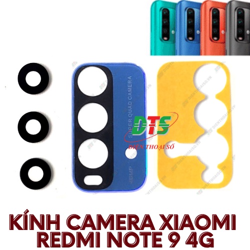 Kính camera sau dùng cho máy xiaomi redmi note 9 4g