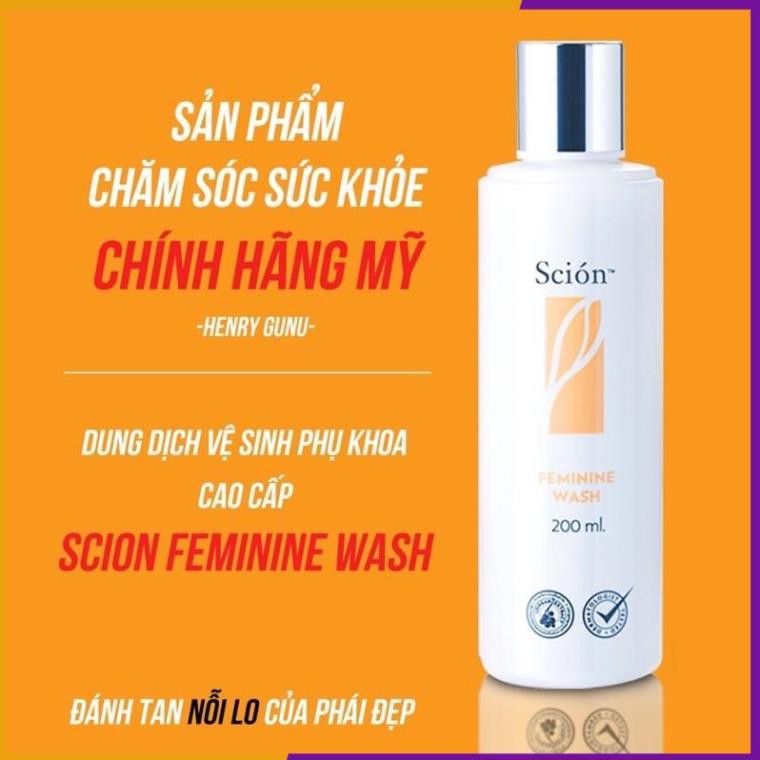 Dung dịch vệ sinh Scion Nuskin chính hãng Mỹ làm Hồng, khử mùi, dịu nhẹ cho da