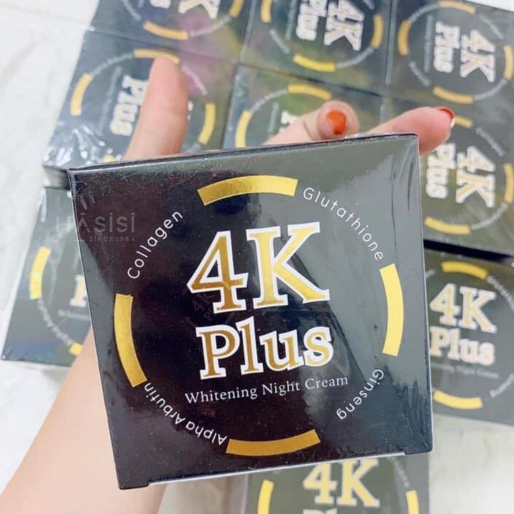 Kem Dưỡng Trắng Da - 4K PLUS - 5X Whitening Night Cream 20g (Đêm)
