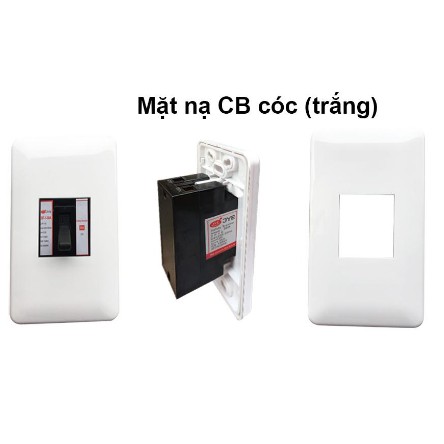 SINO SP VANLOCK MẶT NẠ ĐƠN CHỨA 1 CB CÓC, CB ĐEN, MCCB CB HB SB CHÍNH HÃNG, GIÁ RẺ - KPE ELECTRIC