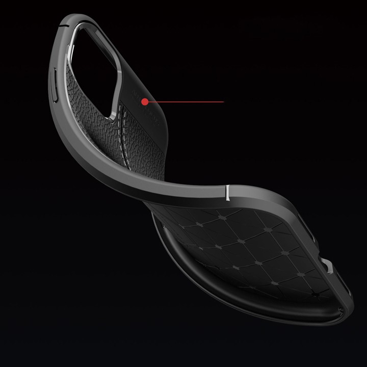 Ốp lưng iPhone 11 Pro silicon giả da Auto Focus