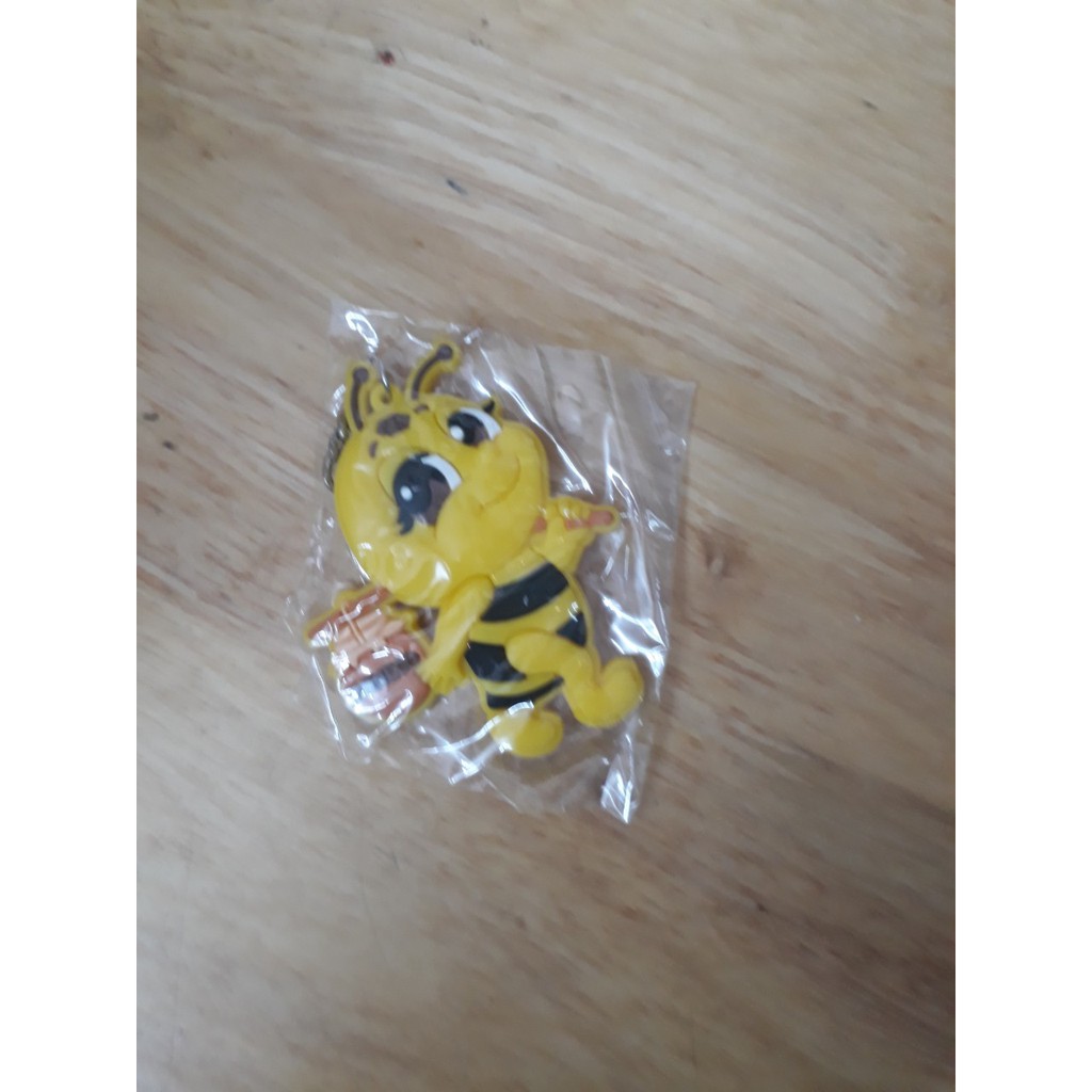 móc khóa hình chú ong