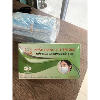khẩu trang y tế 4 lớp Trí Đức (chính hãng)