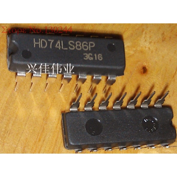 Set 10 chip Điện Tử HD74LS86P HD74LS86 74LS86 DIP-14 IC Chuyên Dụng