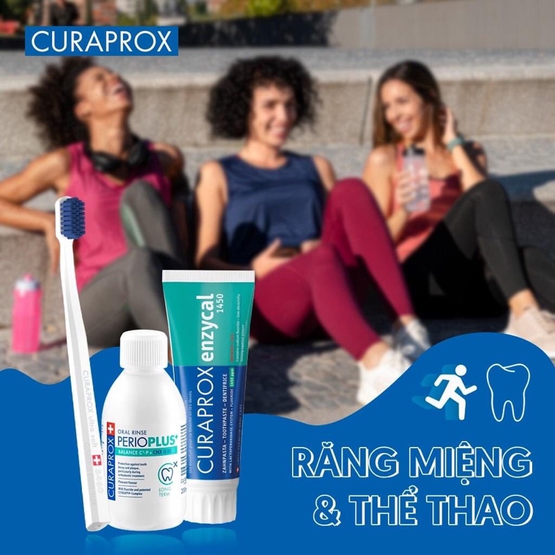 BÀN CHẢI ĐÁNH RĂNG Curaprox Thuỵ Sĩ - lông Mềm chuẩn nha khoa