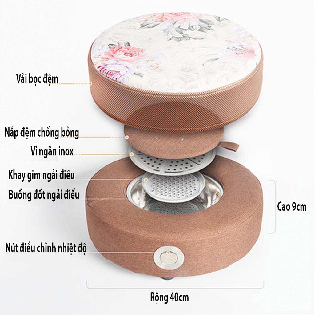 Vỉ ngăn inox dùng cho bộ đệm xông ngải cứu