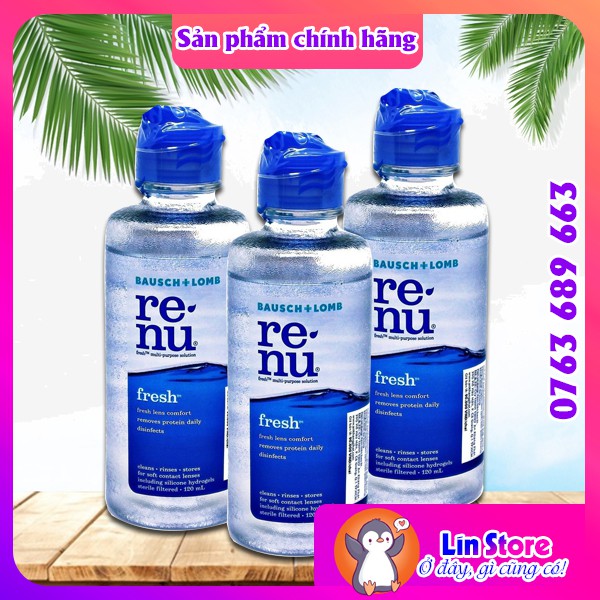 NƯỚC NGÂM RENU SỐ 1 TẠI MỸ CHAI 120ML