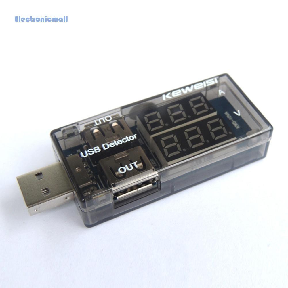Đồng hồ đo điện áp có cổng sạc USB