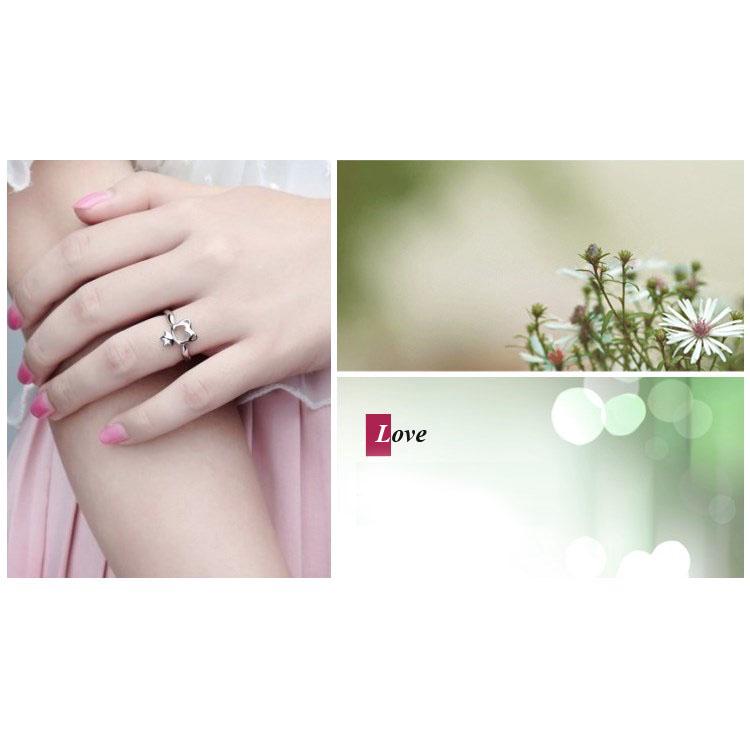 Nhẫn đôi Bạc Hiểu Minh NC211 - Hoàng tử