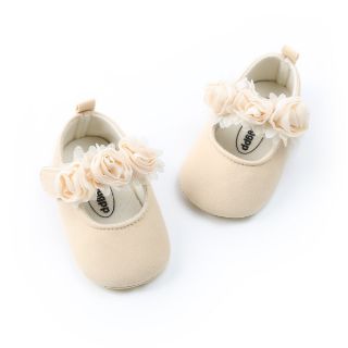 Giày tập đi gắn nơ xinh sắn bé gái