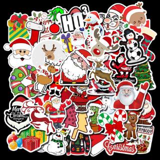 50 Sticker Dán Trang Trí Phong Cách Giáng Sinh
