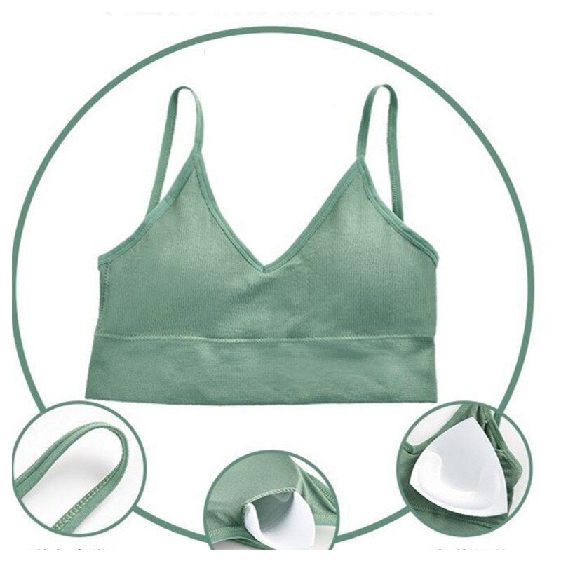 Seamless Sports Bra Women Fitness Top Yoga Bra For Cup A-D Running Yoga Gym Crop Top Women Push Up Sport Bra Top U Back Bras