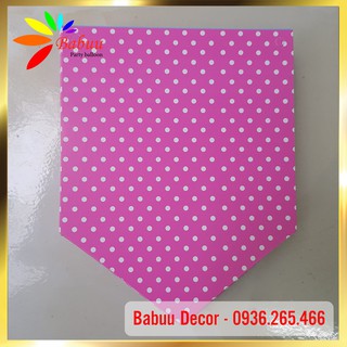 Dây chữ ghép tên có dấu trang trí sinh nhật