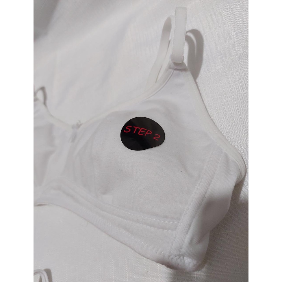 Set áo ngực Nevada Mini phối quần short màu trơn 2 màu trắng thời trang