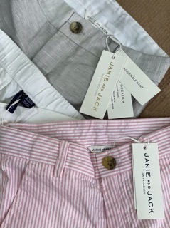 Combo quần vải linen cho bé