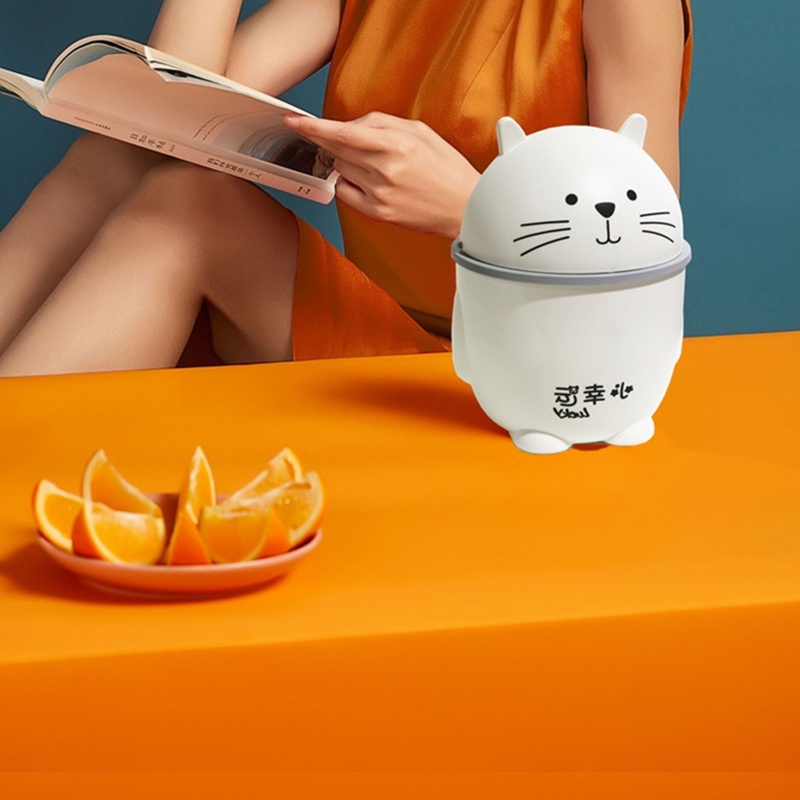 Thùng rác để bàn hình hoạt hình sáng tạo
