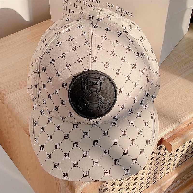 Mũ Lưỡi Trai Chống Nắng Vành Rộng In Chữ Thời Trang Mùa Hè Cho Bé