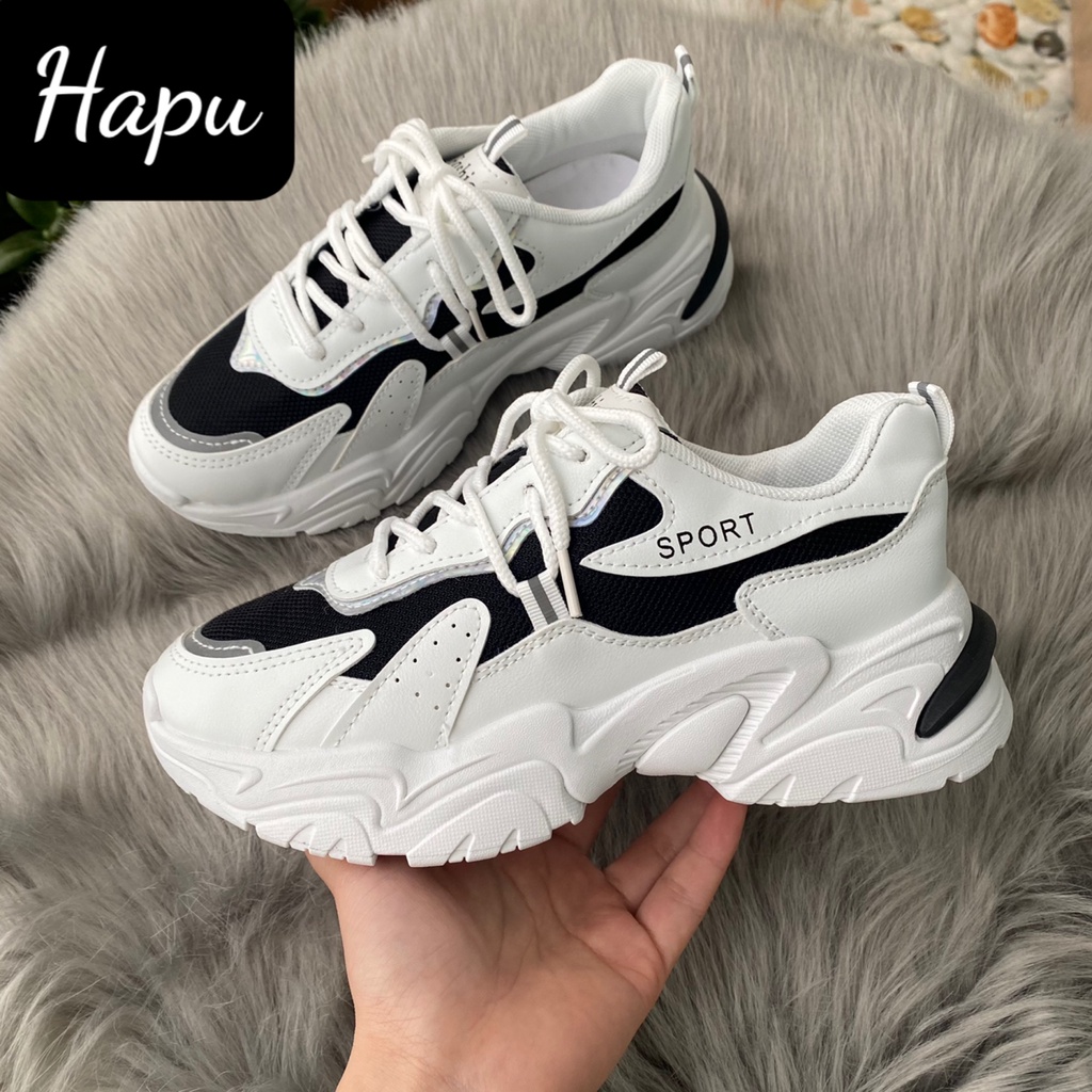 Giày sneaker nữ Hapu thể thao Sport siêu hot , mới nhất 2022 ( ảnh thật )