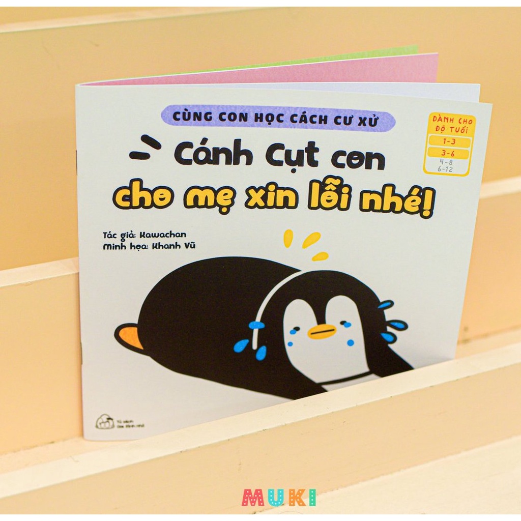 Sách Ehon Kỹ Năng Sống - Cùng Con Học Cách Cư Xử (Trọn bộ 6 quyển cho bé 1-6 tuổi)