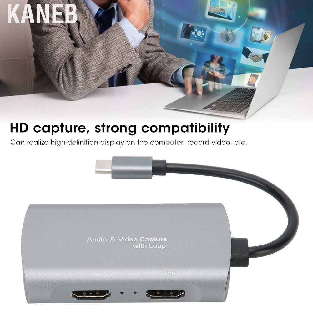 Kaneb Video Capture Card  Small Size Ultra‑thin Portable HDMI/F Maximum Input Conference Recording | BigBuy360 - bigbuy360.vn