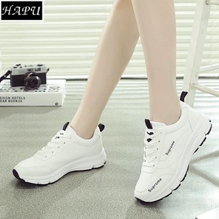 Giày sneaker nữ đẹp mới nhất đế cao chống trơn, trái tim ở mũi