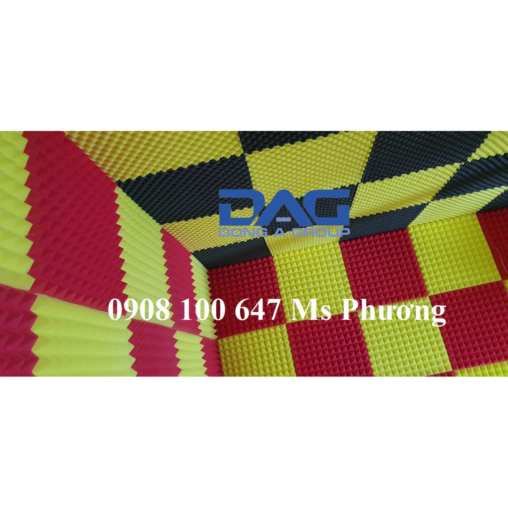 Mút tiêu âm trứng hột gà dày 3cm 1m6x2m mua tiết kiệm CÁCH ÂM ĐÔNG Á